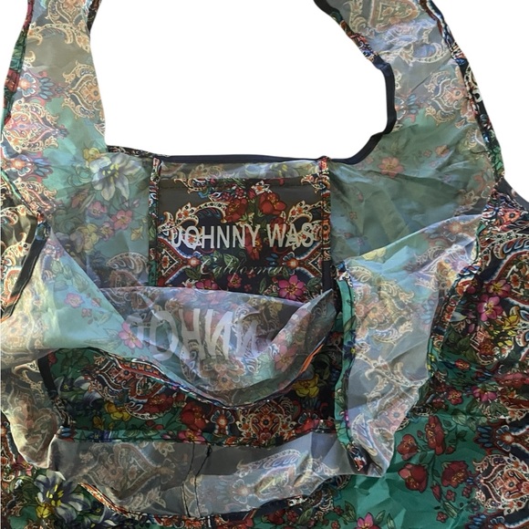 Johnny Was Floral Print Bag - Picture 6 of 8